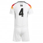 Günstige Fußballtrikots Deutschland Tah 4 Kinder Heimtrikot EURO 2024 Kurzarm
